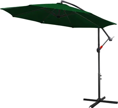 Immagine prodotto di Jopassy Ombrellone 3 m UV40+ Ombrellone da campeggio Ombrellone da giardino - Verde