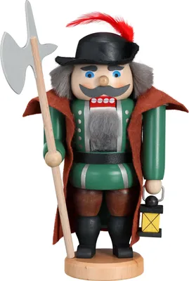 Produktbild von Seiffener Volkskunst - Nussknacker Nachtwächter - Größe ca. 21cm - 11461