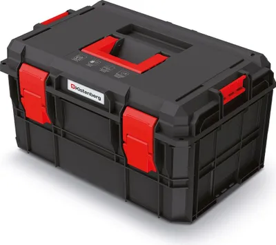 Produktbild von Kistenberg Werkzeugkiste X BLOCK PRO 30 KXB604030 mit 2 Tragen und Trennwänden