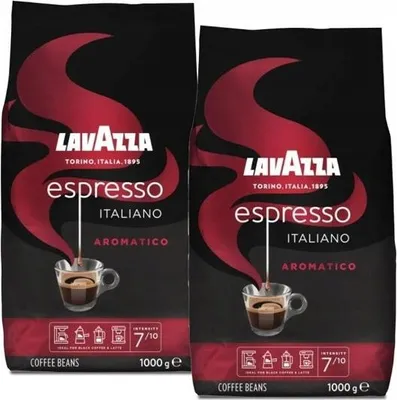 Produktbild von LAVAZZA Italiano Aromatico Espressobohnen Arabica- und Robustabohnen 1,0 kg
