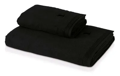 Produktbild von Möve Handtuch Superwuschel" schwarz 50x100 cm"