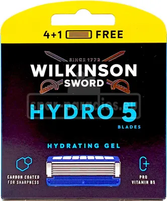 Image de Lames de rasoir Wilkinson Hydro 5, paquet de 5