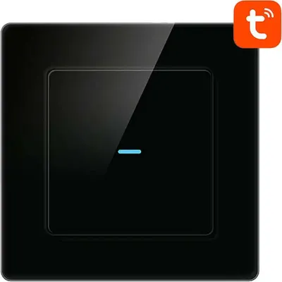 Immagine prodotto di Smart Light Switch WiFi Avatto N-TS10-B1 1 Way TUYA (black)