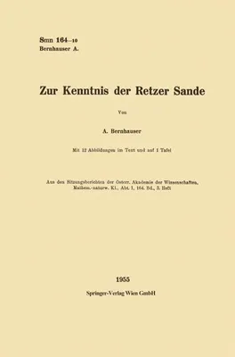 Produktbild von Zur Kenntnis der Retzer Sande