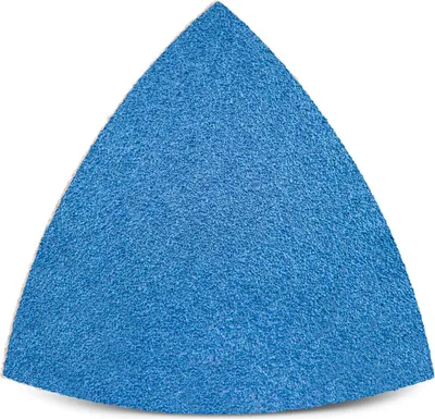 Produktbild von MENZER Blue Klett-Schleifblätter, 82 mm, f. Deltaschleifer, Zirkonkorund (25 Stk.) K24