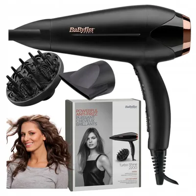 Produktbild von Starker Babyliss D570de Haartrockner 2200W Ionenfunktion Konzentrator Diffusor