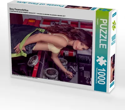 Produktbild von Calvendo Sexy Feuerwehrfrau 1000 Teile Puzzle hoch 480x640mm, CALVENDO; 7318259