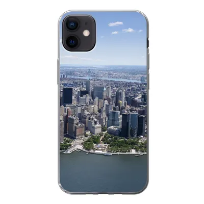 Produktbild von MuchoWow® Handyhülle Schutzhülle Hülle für iPhone 12 mini New York - USA - Skyline Silikon Softcase Handy Hülle - Bild