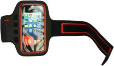 Produktbild von starfix Sport-Armband Jogging Tasche Schutz-Hülle für iPhone 6/7/8/ SE (2020, 2022) rot