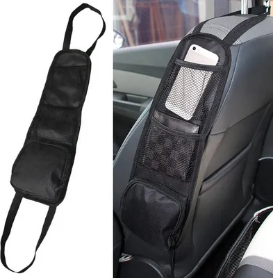 Produktbild von Autositz Organizer Seitentasche, Seitliche Sitztasche, Rückenlehnentasche, Autotasche