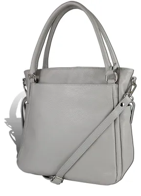 Produktbild von Toscanto Tasche hellgrau Handtasche, groß 38x31x13cm D2OTT160HK