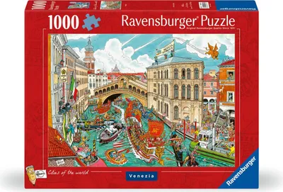 Immagine prodotto di Puzzle Ravensburger Venezia - Fleroux 1000 pezzi per adulti