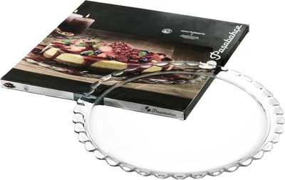 Produktbild von Patisserie Tortenplatte Glas, Höhe: 20 mm, ø: 370 mm