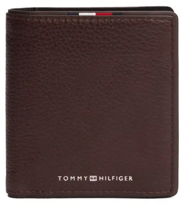 Produktbild von Tommy Hilfiger Corp Kompaktes Dreifach-Portemonnaie mit geprägtem Logo