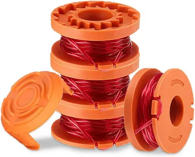 Obrázok produktu pre Sada cievok na trávu 4 ks, Nylonové náhradné cievky, Vhodné pre modely Worx 20V, Jednoduchá inštalácia