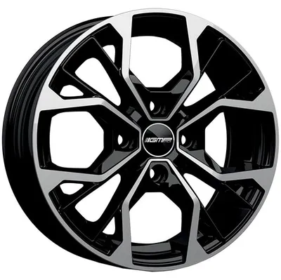 Obrázek produktu pro litá kola GMP MATISSE 6.5x18 5x114,3 ET 38 BLACK DIAMOND