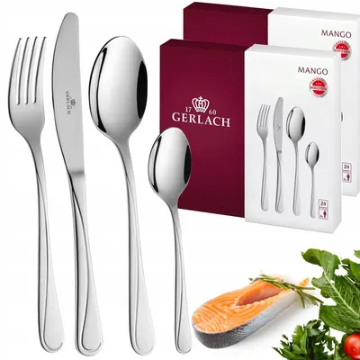 Produktbild von Besteckset Gerlach Mango 48-teilig Edelstahl