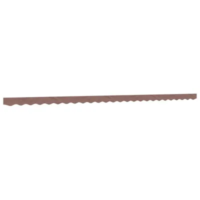 Image de vidaXL Lambrequin de store marron 6 m
