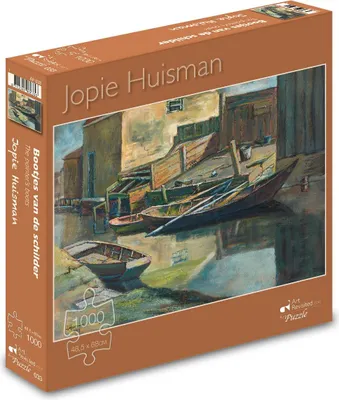 Image de Art Revisited Puzzle Bateaux du peintre Jopie Huisman 1000 pièces Art