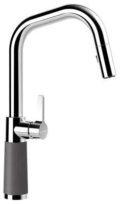 Produktbild von SCHOCK Armatur SC-530 in STONE mit Zugauslauf / CRISTADUR®