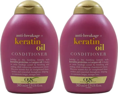 Produktbild von OGX Organix Keratin Oil Conditioner 2 x 385 ml Set NEU