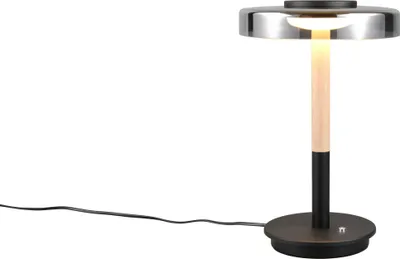 Produktbild von TRIO-Leuchten Tischleuchte CELESTE DH 22x33 cm schwarz Tischlampe Klemmleuchte