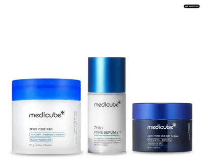 Produktbild von Medicube Zero Pore Gesichtspflege Komplett Set