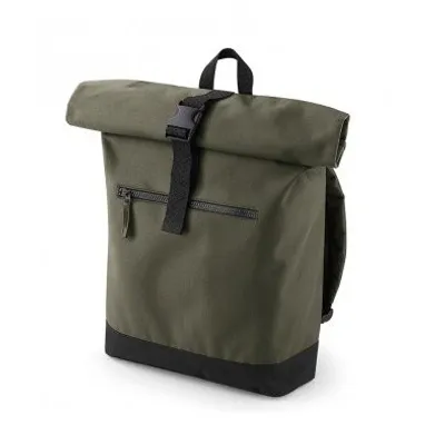 Image de BagBase BG855 | Sac à dos à roulettes / Sac à dos de loisirs | 32 x 44 x 13 cm - Couleur : Military Green - Taille : 32 x 44 x 13 cm