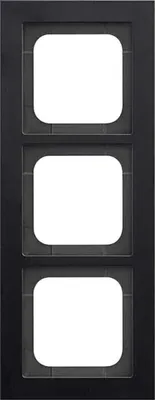 Zdjęcie produktu dla Busch-Jaeger Abdeckrahmen schwarz matt 1723-275 (2CKA001754A4705)