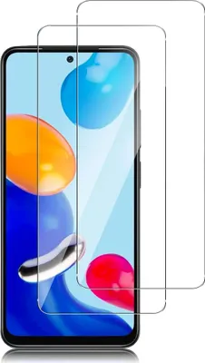 Zdjęcie produktu dla 2X Szklana folia ochronna dla wyświetlacza Xiaomi Redmi Note 11 / 11S Pełna folia pancerna 9H