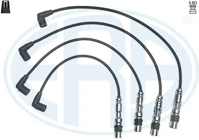 Produktbild von ERA 883001 Zündkabelsatz Zündleitungssatz für VW GOLF VI (5K1) Polo Schrägheck (6R1, 6C1) GOLF PLUS (5M1, 521) für AUDI A3 Sportback (8PA) für SKODA