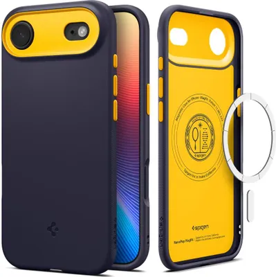 Zdjęcie produktu dla Etui SPIGEN NANO POP MAG kompatybilne z MagSafe dla IPHONE 17 Air blueberry navy