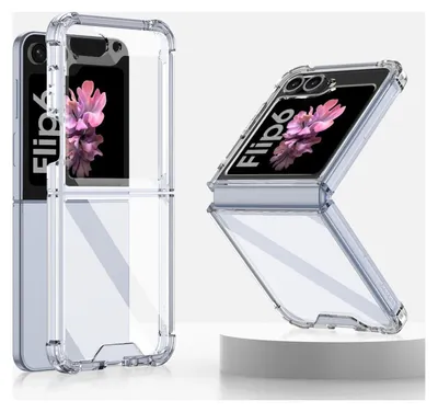 Produktbild von Mobigear Crystal Durchsichtig Samsung Galaxy Z Flip 7 FE Hülle Hardcase Backcover - Transparent
