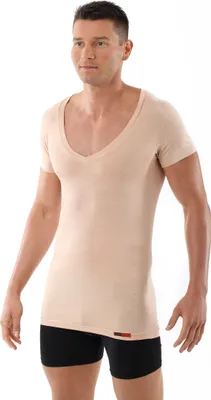 Produktbild von ALBERT KREUZ Unsichtbares Unterhemd atmungsaktiv Deep-V-Neck MicroModal Stuttgart Light, 07/XL
