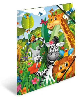 Produktbild von HERMA Sammelmappe A3 Dschungel, A3, Lagerung, Mehrfarbig