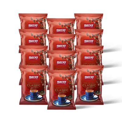 Produktbild von Meray Classic Türkischer Kaffee gemahlen – 100g - 12 Packungen
