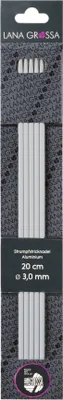 Produktbild von Strumpfstricknadel Aluminium 20-4.0