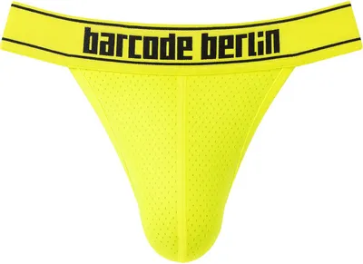 Image de Barcode Berlin - Sous-vêtement Slips Hommes - Brief Tjure Neongreen - 1x Taille L