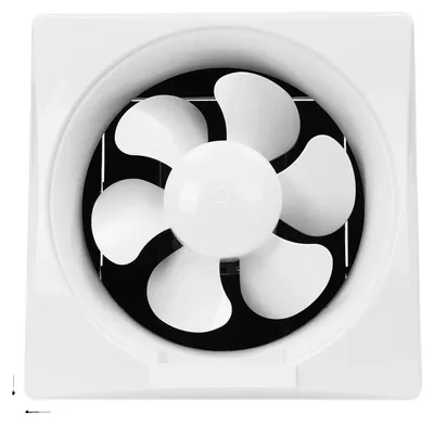 Image de Ventilateur d'extraction, débit d'air élevé, fonctionnement silencieux, blanc