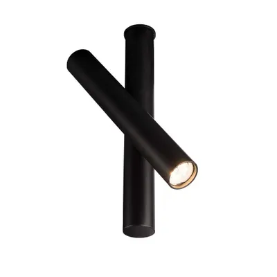 Immagine prodotto di Faretto YABU nero 1xGU10x4W in metallo, dimensioni: 30,4x28x8,5 cm, IP20, Shilo