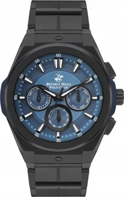 Produktbild von Herrenuhr BEVERLY HILLS BP3406X.690 in Marineblau, ein modisches Geschenk.