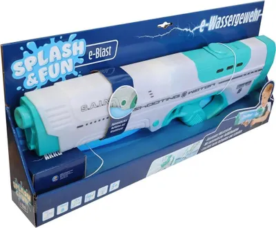 Produktbild von Splash & Fun Wassergewehr mit Licht, 56,5 cm, elektrisch