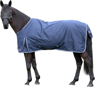 Produktbild von EQuest Outdoordecke Kingston für Pferde, navy - 200g/m² - 135 cm