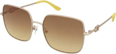 Produktbild von Guess GU7906-H Shiny pale gold 58/17/140 Damen Sonnenbrillen