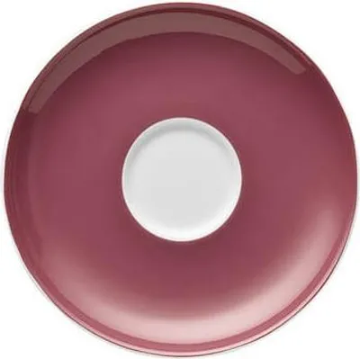 Produktbild von Thomas Sunny Day Untertasse für Espressotasse 80ml, Porzellan, Fuchsia / Rot, Spülmaschinenfest, 12 cm, 14721