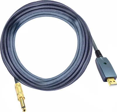 Image de Tbest C?ble Guitare USB, Connectivit ? facile, Transmission du signal sans perte, Haute Fid?lit ?