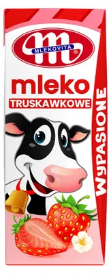 Produktbild von Mleko UHT truskawkowe 200 ml