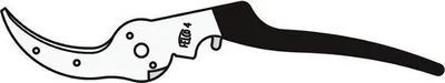 Produktbild von FELCO 4/2 Griff mit Gegenklinge für Felco 4