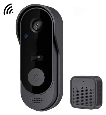 Produktbild von Smart WLAN Videosprechanlage mit 2K Kamera und Kamera – Schlosssprechanlage mit Navigation, PIR-Personalisierung, Web-Audio, Tuya Smart Home Steuerung–Haustür Videosprechanlage ohne Verkabelung