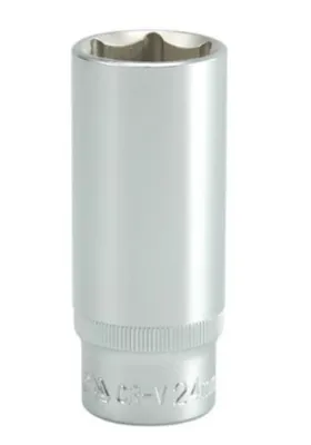 Obrázek produktu pro Nástavec 1/2" 24 mm šetihranný hluboký